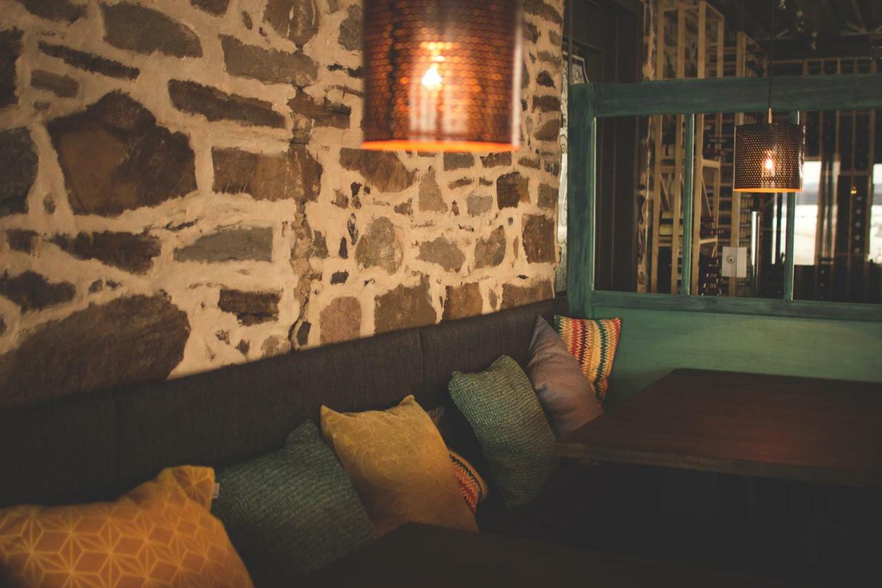 Les Ancetres Auberge & Restaurant St-Pierre-de-l'Île-d'Orléans Buitenkant foto